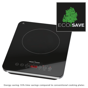 ProfiCook PC-EKI 1062 indukciós egylapos főzőlap 2000W, fekete/ezüst 
