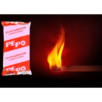Pepo alágyújtós