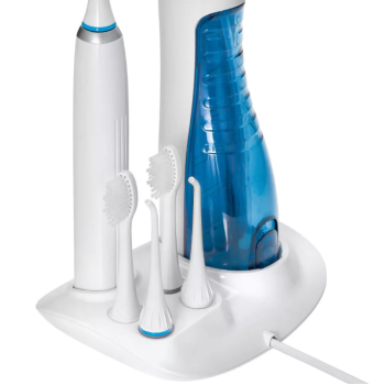 ProfiCare PC-DC 3031 fehér fogtisztító szett kék LED-ekkel