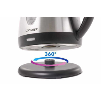 Concept RK 3130 vízforraló 1,2l rozsdamentes