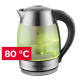 Concept RK4066 üveg vízforraló tea-kávé készítő funkcióval, 5 állítható hőmérséklet