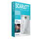 Scarlett SC215 digitális személymérleg, virág mintás, ezüst
