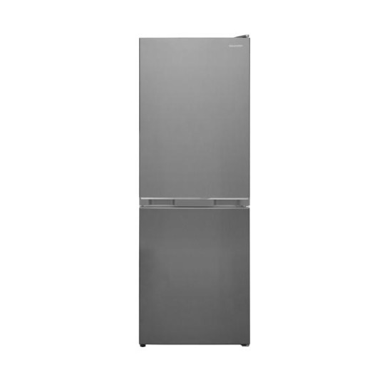 Sharp SJ-BB02DTXLF-EU inox 152cm magas 54 cm széles kombinált alulfagyasztós hűtőszekrény