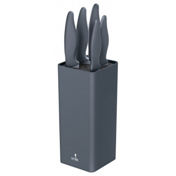 MPM SNS-7 Késkészlet 6 db-os, acél, műanyag tartóval SNS7