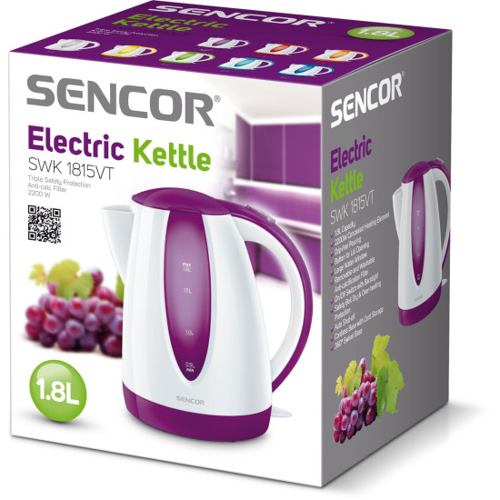 Sencor SWK 1815VT vízforraló