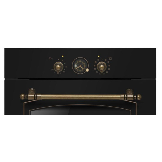 Amica TR110TB beépíthető sütő fekete retro