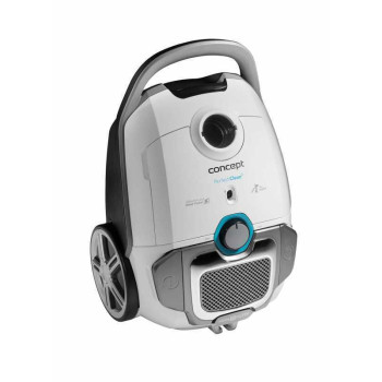 Concept VP8291 porszívó, 700W, fehér, nagy turbo kefe, kis turbo kefe, állatszőr kefe