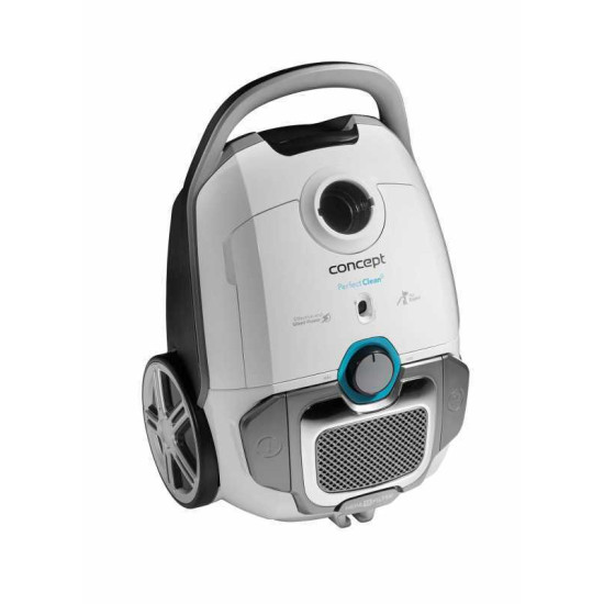 Concept VP8291 porszívó, 700W, fehér, nagy turbo kefe, kis turbo kefe, állatszőr kefe