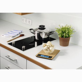 Xavax 113956 digitális konyhai mérleg "Bamboo-Philina"