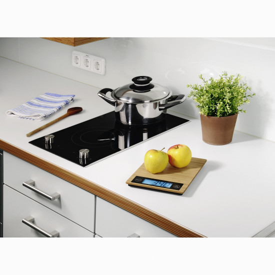 Xavax 113956 digitális konyhai mérleg "Bamboo-Philina"