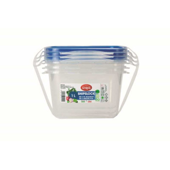 Snips 090003 Ételtároló, 3db-os 1l