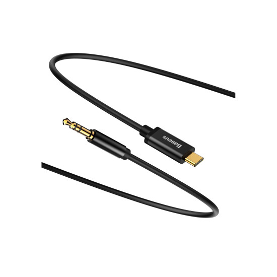 Baseus Yiven USB-C 3,5 mm 1,2 m JACK Összekötő kábel USB-C apa - 3.5mm jack apa M01