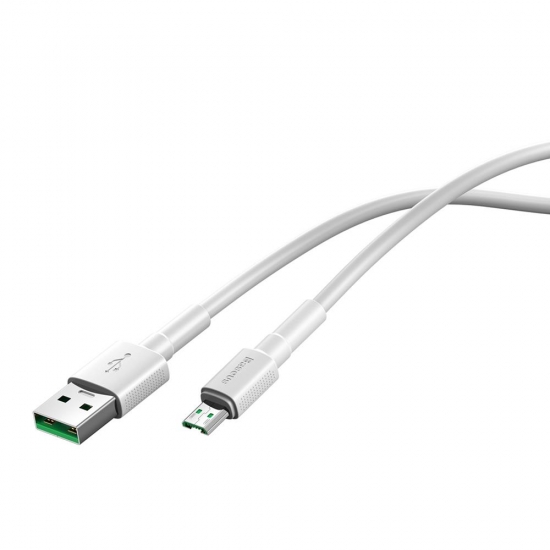 Baseus CAMSW-C02 tartós USB/mikro-USB kábel 2.4A, 1m, fehér