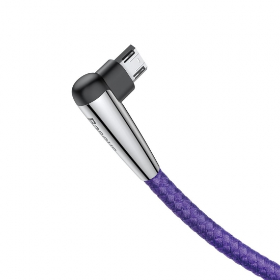 Baseus CAMMVP-A03 Micro USB kábel 90 ° -os csatlakozóval 1 méter