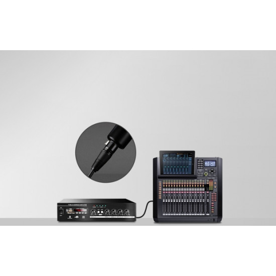 Ugreen XLR anya – XLR apa, 1 m 20708 PREMIUM hosszabító kábel