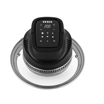 Tesla AirCook Q10 multifunkciós fedő forrólevegős főzéshez 