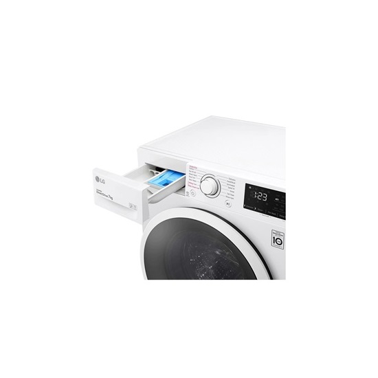 LG F2WV3S7AIDD elöltöltős mosógép gőz funkcióval, 7kg ruhatöltettel 