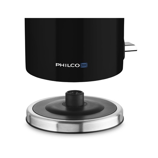 Philco PHWK 1722 vízforraló fekete-inox, 2200W, 1.7L