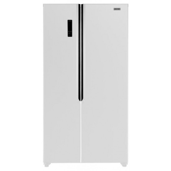 MPM side by side hűtőszekrény fagyasztóval MPM-427-SBS-05W/AA,442L, 177 x 90 x 59 cm, Full No Frost 