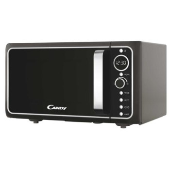 Candy DIVO G25CMB retro mikrohullámú sütő crisp funkcióval, fekete szín