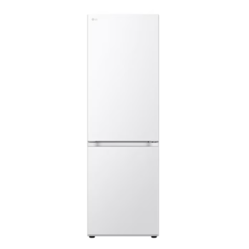 LG GBV3100CSW alulfagyasztós kombinált hűtőszekrény DoorCooling+™ technológia, 344L kapacitás, Smart Inverter Kompresszor, 186cm magas 