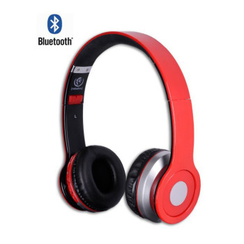 Rebeltec Crystal vezeték nélküli fejhallgató, piros