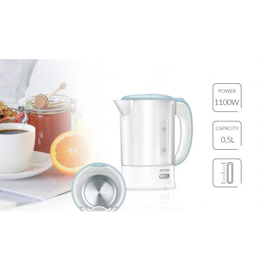 MPM MPM MCZ-88 vízforraló + 2db pohár - fehér