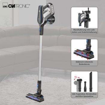 Clatronic BS 1312 A antracit Akkus állóporszívó BS1312A