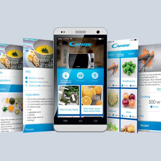 Candy DIVO G25CMB retro mikrohullámú sütő crisp funkcióval, fekete szín