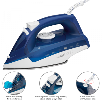 Clatronic DB 3704 gőzölős vasaló db3704