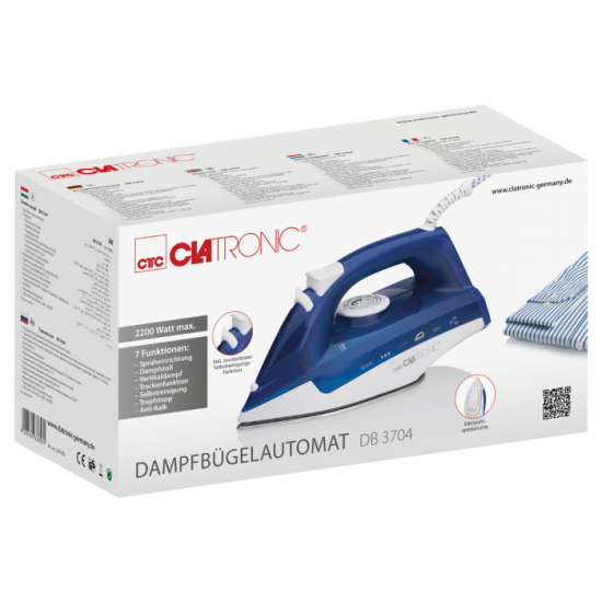 Clatronic DB 3704 gőzölős vasaló db3704