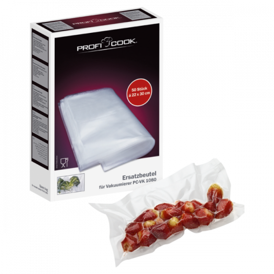 ProfiCook vákuum tasak 50db 22x30cm 