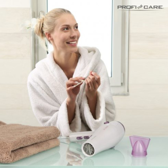 ProfiCare PC-HT 3020 fehér rózsaszín hajszárító