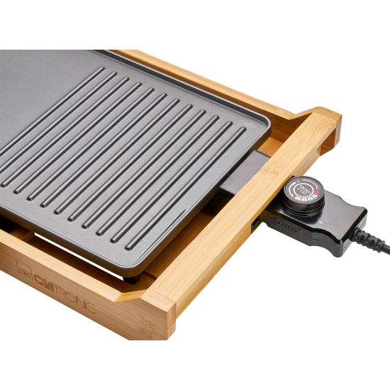 Clatronic TG 3697 asztali grill, bambusz
