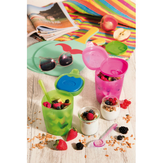Snips 000804 Joghurt és gyümölcstartó pohár jégakkuval