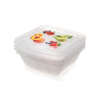 Snips 055000 Frissentartó doboz gyümölcsökhöz, 3 darab