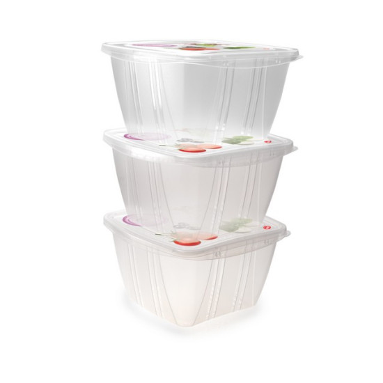 Snips 055005 Frissentartó doboz ZÖLDSÉGEKHEZ, 3 darab