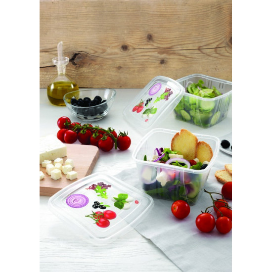 Snips 055005 Frissentartó doboz ZÖLDSÉGEKHEZ, 3 darab