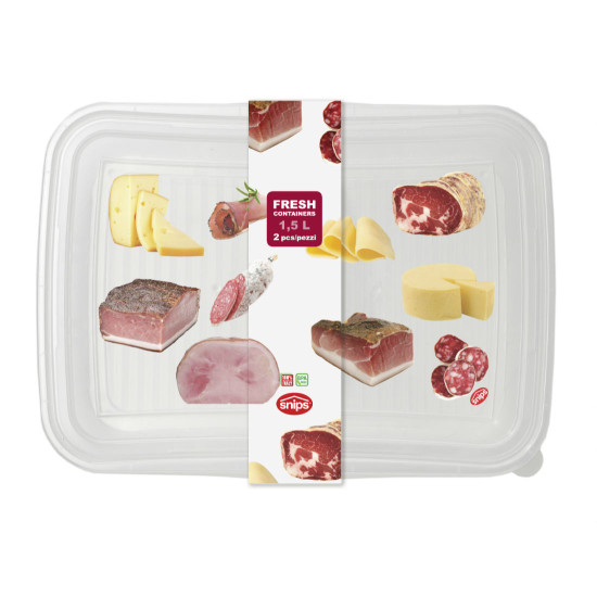 Snips 055026 frissentartó doboz felvágotthoz, 2 darab