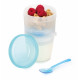 Snips 055064 Joghurt és granola/gyümölcstartó pohár jégakkuval