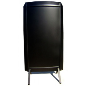 kályhaellenző fekete 13722