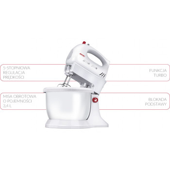 MPM MMR16-Z tálas mixer 750W MMR16Z