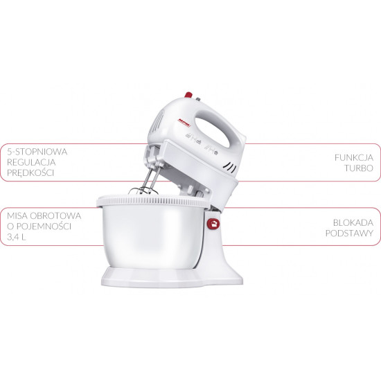 MPM MMR16-Z tálas mixer 750W MMR16Z