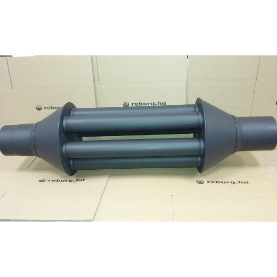 Hődob 120 fekete 1,5mm 6 csöves