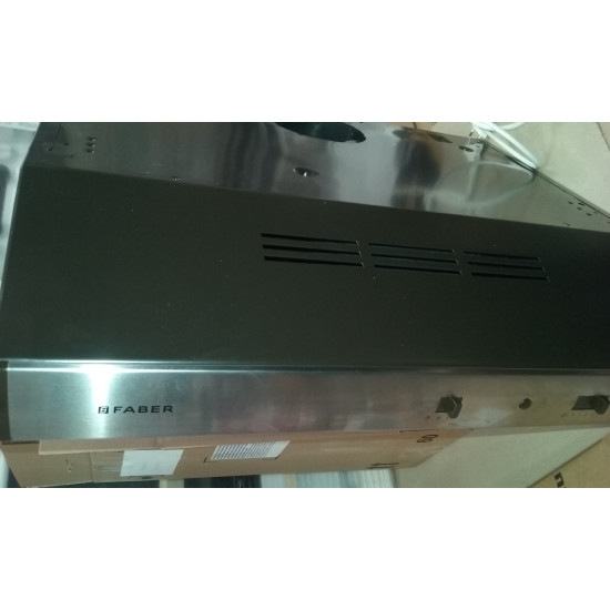 Faber 741 Base BR/X A60 hátsó/ felső légkivezetés 60cm konyhai elszívó barna/rozsdamentes