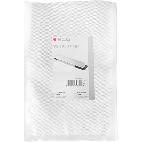 Fólia zacskó Vákuumos fólia 20X30 cm 20db fóliahegeszőkhöz ECG VS2030 ECG VS 110 B10