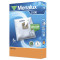 Menalux 2100 mikroszűrős porzsák 5db, 1db filter, Moulinex típusokhoz