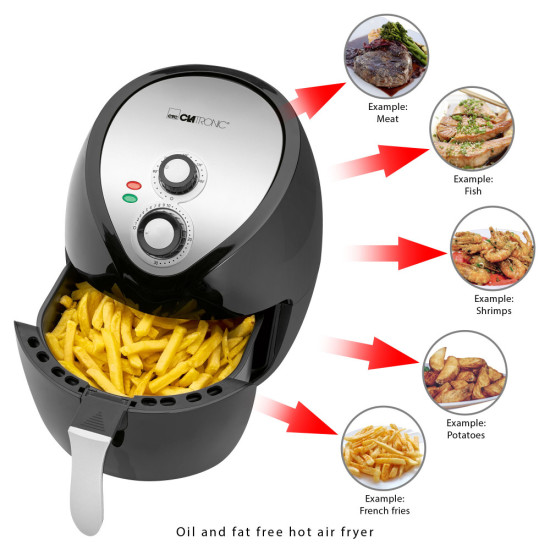 Clatronic FR 3699 H Olaj és zsírmentes forrólevegős sütő FR3699H