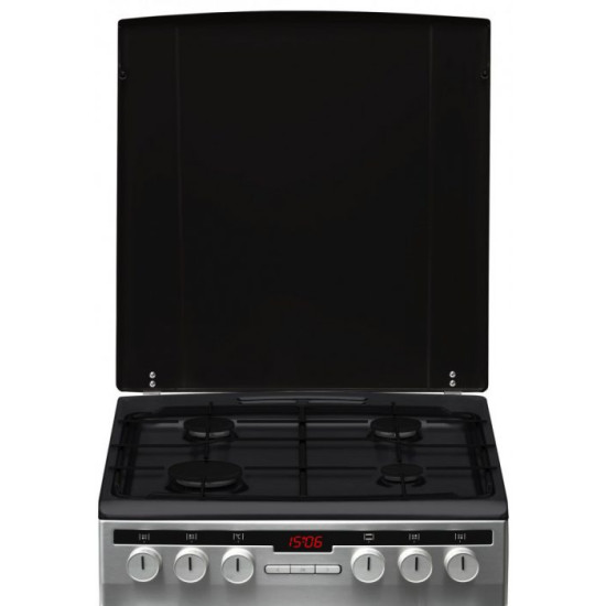 Amica 56013 inox 50cm kombinált tűzhely A5KG8.2(XN)M