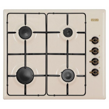 Evido RUSTIC-H60C bézs 60cm beépíthető gáz főzőlap HGR60C.1